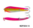MAZUZEE - Fishing Spoon with Double Hooks  -  (Size: 4)