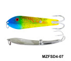MAZUZEE - Fishing Spoon with Double Hooks  -  (Size: 4)