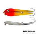 MAZUZEE - Fishing Spoon with Double Hooks  -  (Size: 4)