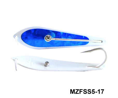 Fishing Spoon with Single Hooks   -   (Size: 5)