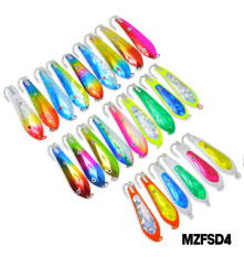 MAZUZEE - Fishing Spoon with Double Hooks  -  (Size: 4)