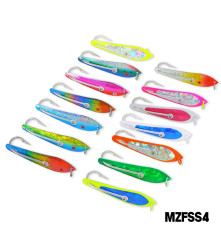 Fishing Spoon with Single Hooks   -   (Size: 4)