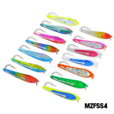 Fishing Spoon with Single Hooks   -   (Size: 4)