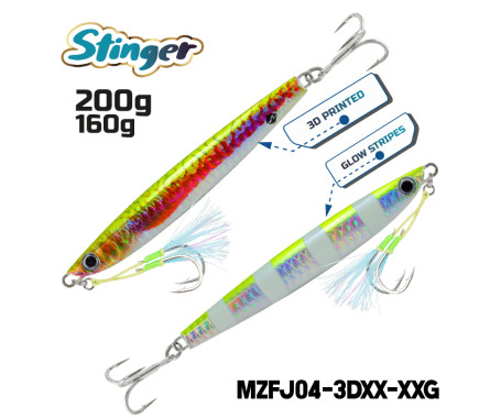MAZUZEE - Stinger - Two-Face 3D Jigs