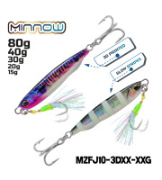 MAZUZEE - Minnow - Two-Face 3D Jigs