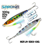 MAZUZEE - Sardina - Two-Face 3D Jigs