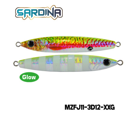 MAZUZEE - Sardina - Two-Face 3D Jigs