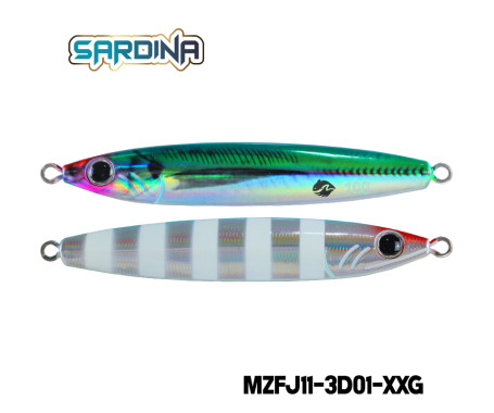 MAZUZEE - Sardina - Two-Face 3D Jigs
