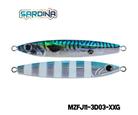 MAZUZEE - Sardina - Two-Face 3D Jigs