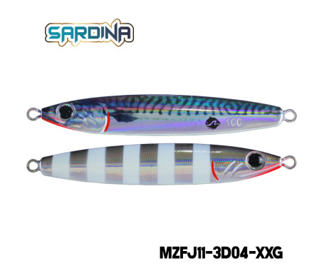 MAZUZEE - Sardina - Two-Face 3D Jigs