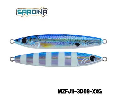 MAZUZEE - Sardina - Two-Face 3D Jigs