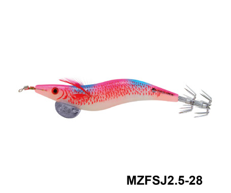 MAZUZEE - Squid Jig Lure with Glow (2.5)
