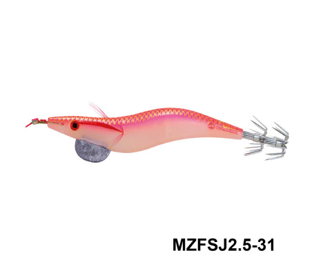 MAZUZEE - Squid Jig Lure with Glow (2.5)