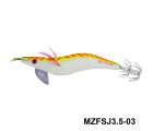 MAZUZEE - Cloth Squid Jig Lure with Glow (3.5)