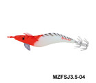MAZUZEE - Cloth Squid Jig Lure with Glow (3.5)