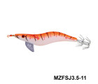 MAZUZEE - Cloth Squid Jig Lure with Glow (3.5)