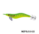 MAZUZEE - Cloth Squid Jig Lure with Glow (3.5)