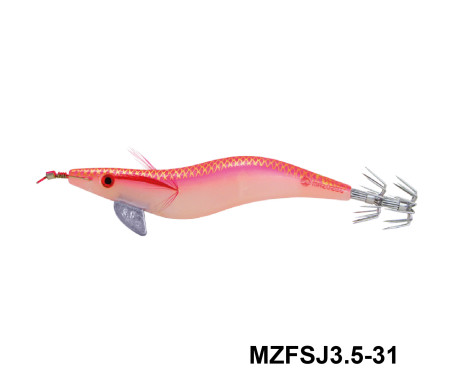 MAZUZEE - Squid Jig Lure with Glow (3.5)