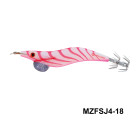 MAZUZEE - Cloth Squid Jig Lure with Glow (4)