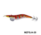 MAZUZEE - Cloth Squid Jig Lure with Glow (4)
