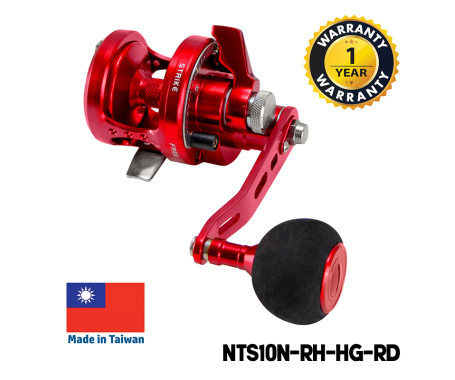 OMOTO - Talos (NTS-Series)  Sport Jigging Reel  (Red)