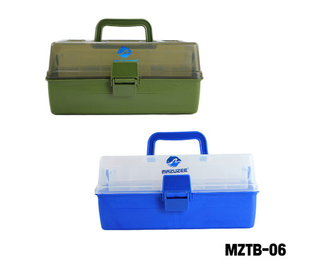 MAZUZEE - Two Layer Multifunctional Fishing Tackle Box