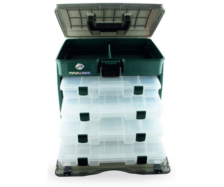 MAZUZEE - Four Drawer Fishing Tackle Box 