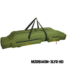MAZUZEE - 3 LYR HEAVY DUTY FISHING ROD BAG (NEW STYLE)