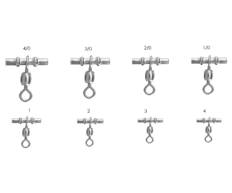 MAZUZEE - Branch Swivel-Nickel Plated