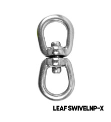 MAZUZEE - Leaf Swivel-Nickel Plated