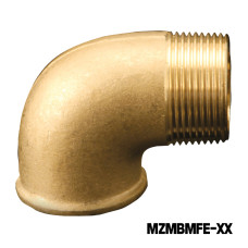 90° Brass Elbow (Male / Female)