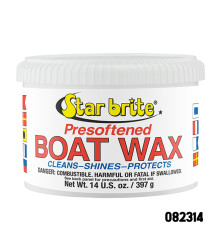 Star Brite Presoftened Boat Wax (Cleans-Shines-Protects) 