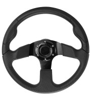 AAA - Steering Wheel (With PU Sleeves) - BLACK