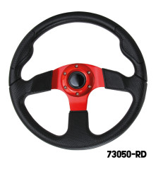AAA - Steering Wheel (With PU Sleeves) - RED