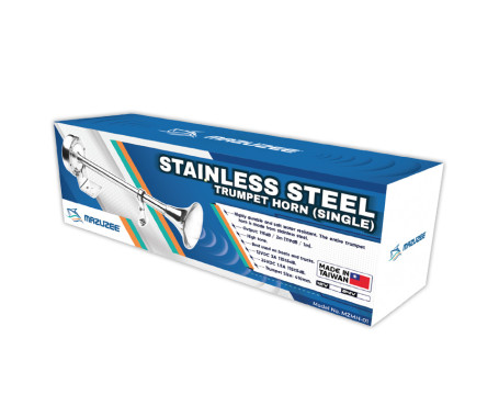 MAZUZEE - Stainless Steel Trumpet Horn (Single)