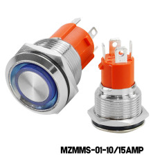MAZUZEE - IP65 Momentary Switch 10/15 AMP