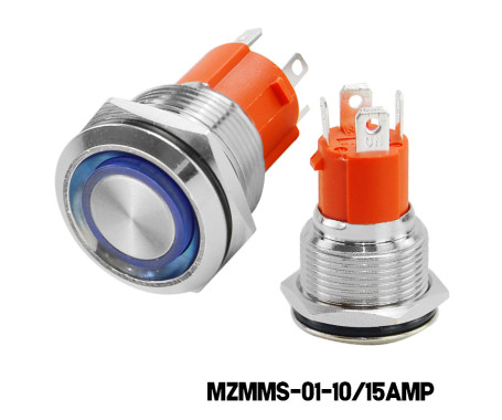 MAZUZEE - IP65 Momentary Switch 10/15 AMP