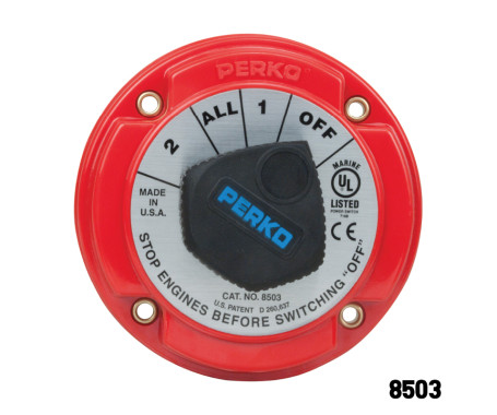 PERKO - Battery Switch with AFD