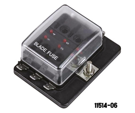 AAA - 6 Gang Blade Fuse Holder