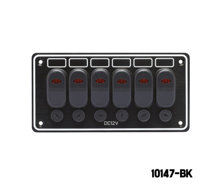 AAA - 6 Gang Switch Panel