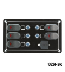 AAA - 5 Gang Switch Panel - With USB Port 