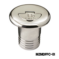 Chromed Brass deck Filler with Retractable Handle - Fuel 38