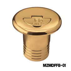 Brass Deck Filler with retractable handle - Fuel 38