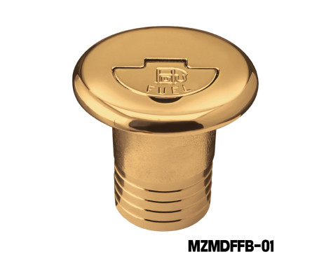 Brass Deck Filler with retractable handle - Fuel 38