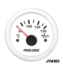 MAZUZEE - Oil Temperature Gauge - White
