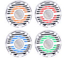 AQUATIC AV - PRO Classic 6.5″ Waterproof RGB Speakers (White)