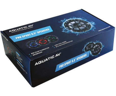 AQUATIC AV - PRO Sport 6.5″ Waterproof RGB Speakers