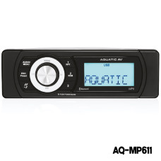 AQUATIC AV - MP6 Shallow Mount Waterproof Marine Stereo