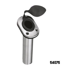 Stainless Steel Rod Holder (With PVC Cap)