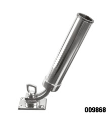 Stainless Steel Rod Holder (Adjustable Base)